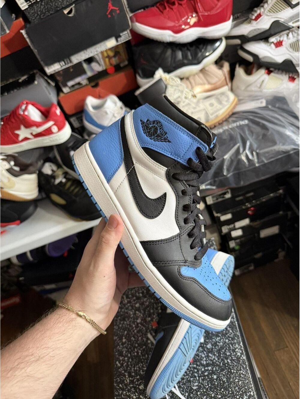 Jordan retro 1 unc toe sz 10